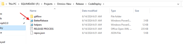 Script 1: Release Branch Deployment