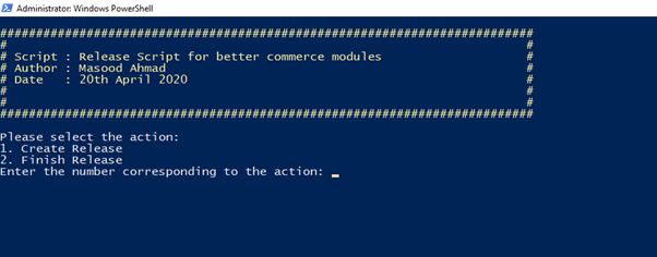 Script 1: Release Branch Deployment