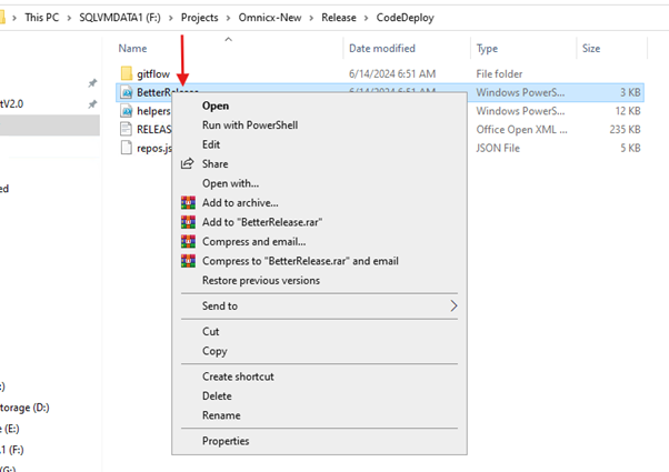 Script 1: Release Branch Deployment