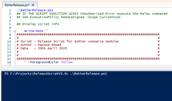 Script 2: Develop Branch Deployment